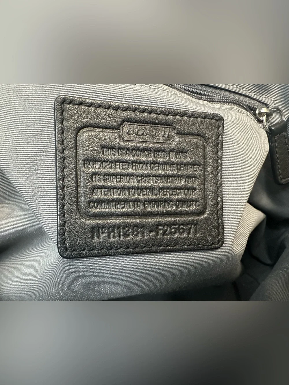 Coach Peyton Leather Cora Domed Satchel